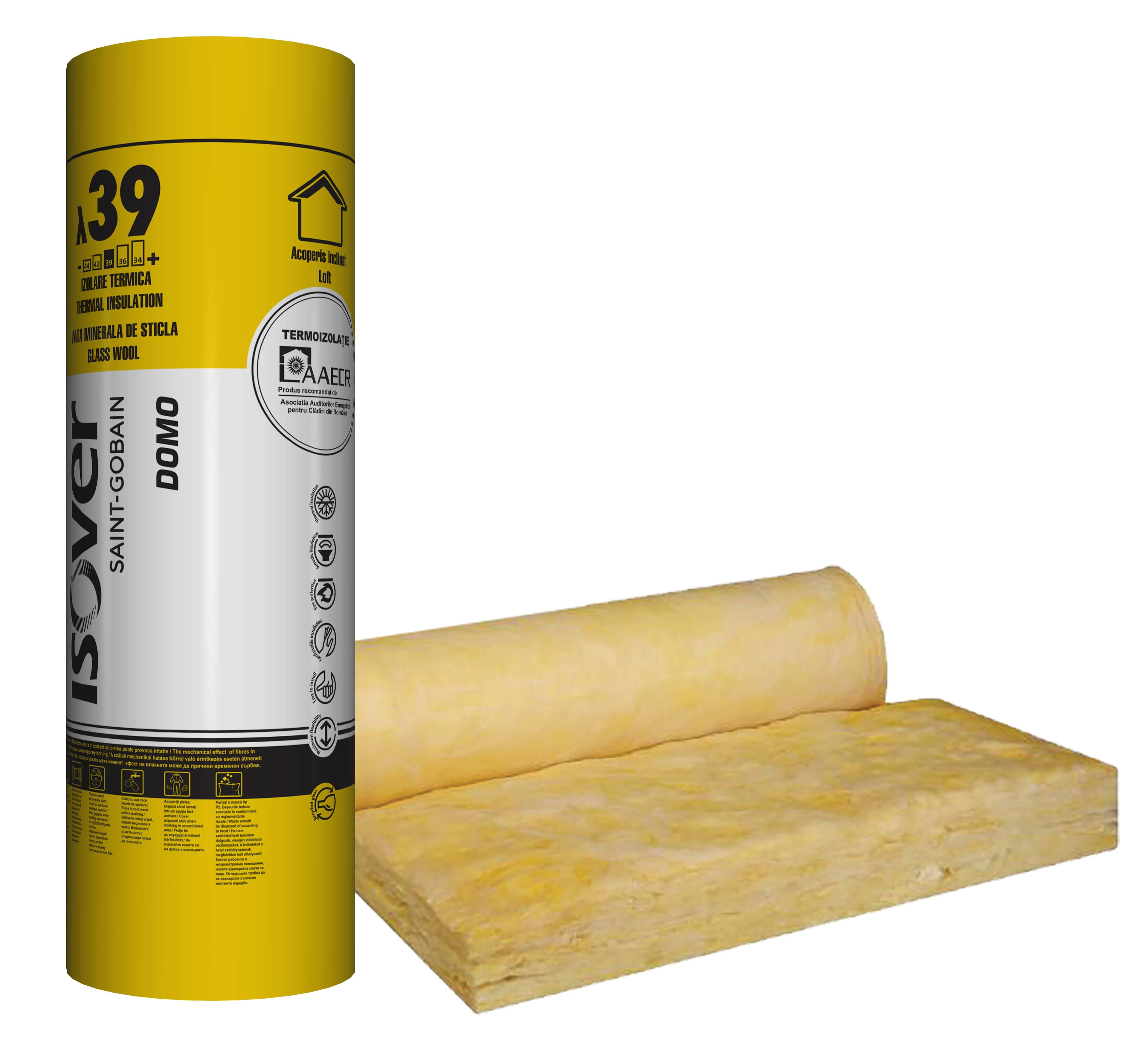 STAKLENA VUNA DOMO39 5 CM/18M2/PAK